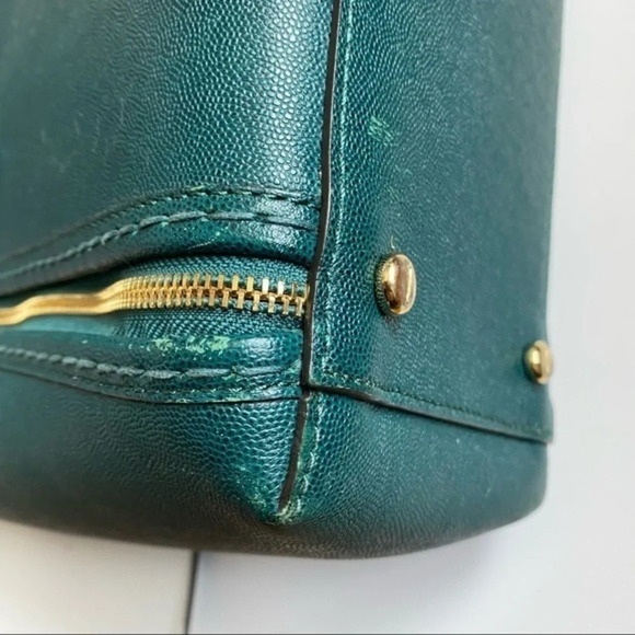 Henri Bendel • Rare Limited Edition Pebble Green A List Satchel - Picture 7 of 15